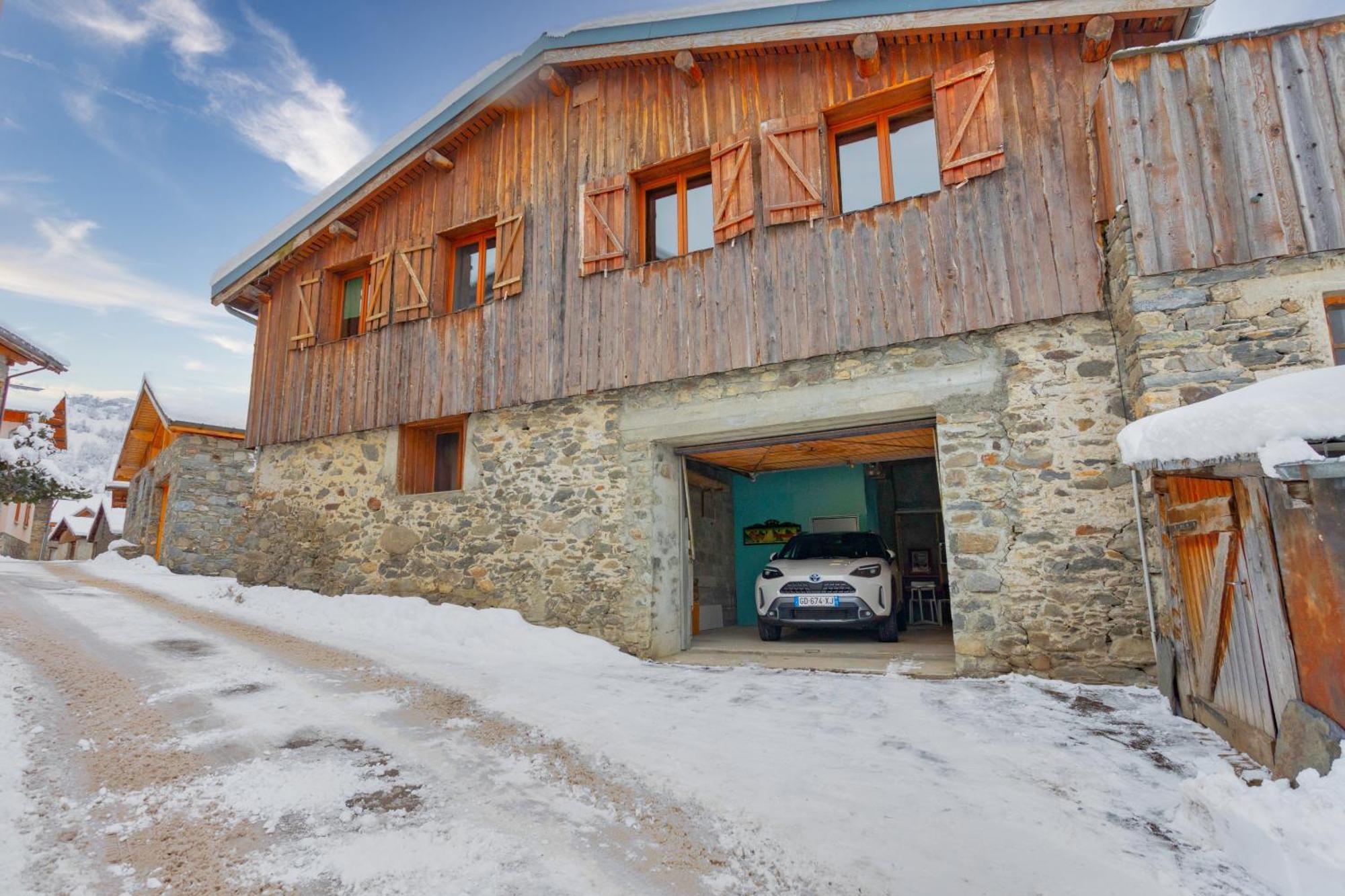 Le Petit Paradis, Chalet Au Coeur Des 3 Vallees Saint-Marcel (Savoie) Exterior foto